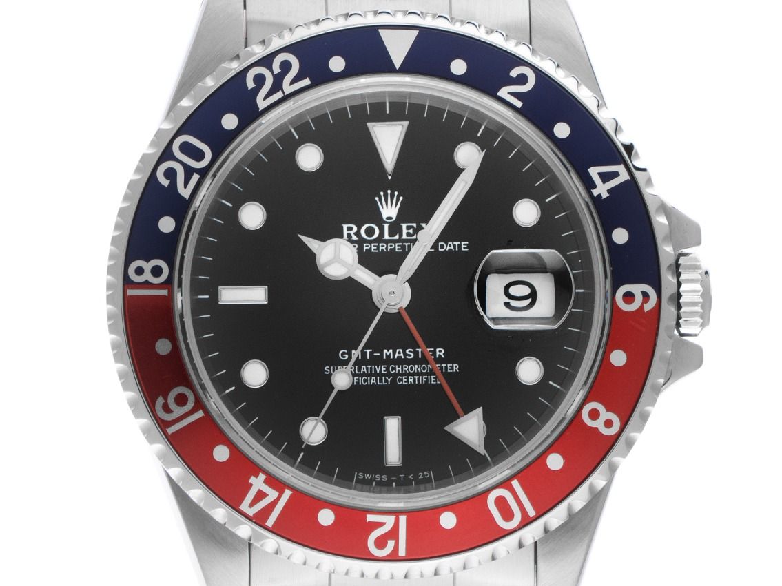 Rolex GMT Master Pepsi Ref.16700 Bj.1988 Box&Beschreibung sehr Gut Vintage 