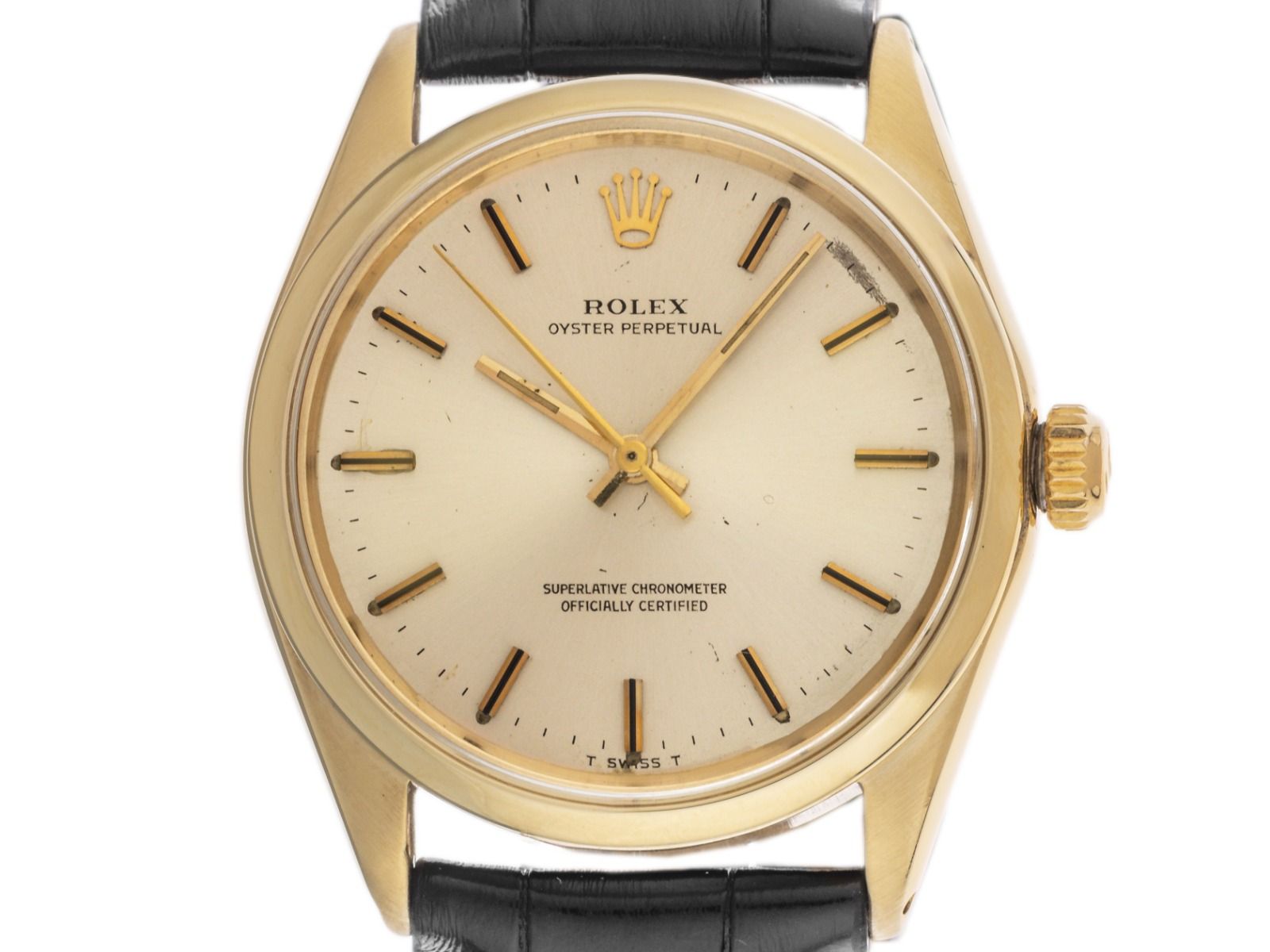 Rolex Oyster Perpetual Ref.1005 1968 original Box sehr gut Vintage