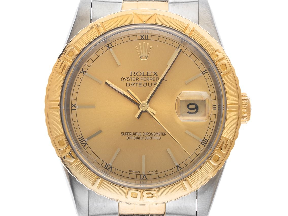 Rolex Datejust Turn-O-Graph Ref.16263 1991 Box&Beschreibung sehr gut Vintage 