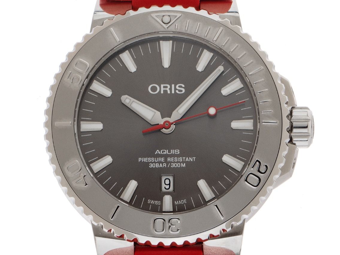 Oris Aquis Date Ref.01 733 77304153 2022 Full Set wie Neu Vintage