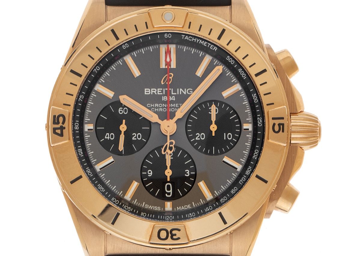 Breitling Chronomat B01 Ref.RB0134101B1S1 2021 Full Set wie Neu Vintage