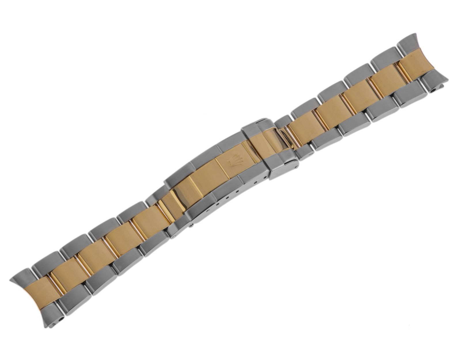 Rolex Oysterband Stahl Gelbgold 20mm