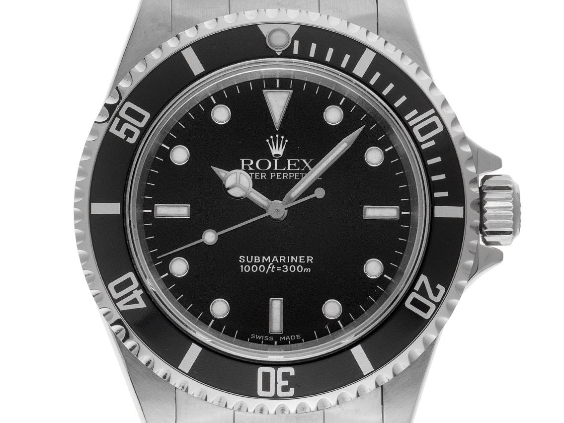 Rolex Submariner no Date Ref.M14060 Bj.1990 Box&Beschreibung sehr gut Vintage