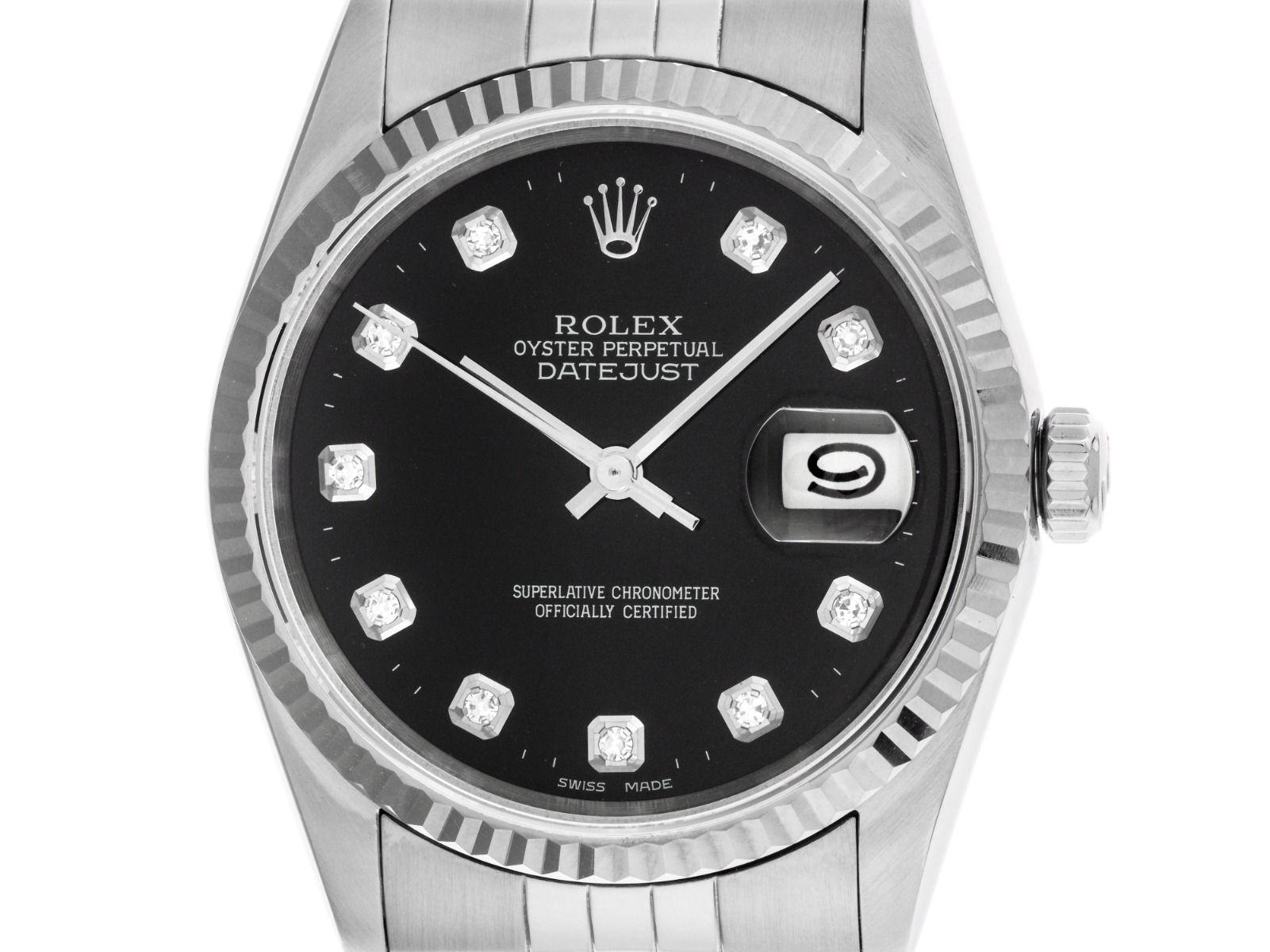 Rolex Datejust Ref.16234 1995 Full Set sehr gut Vntage