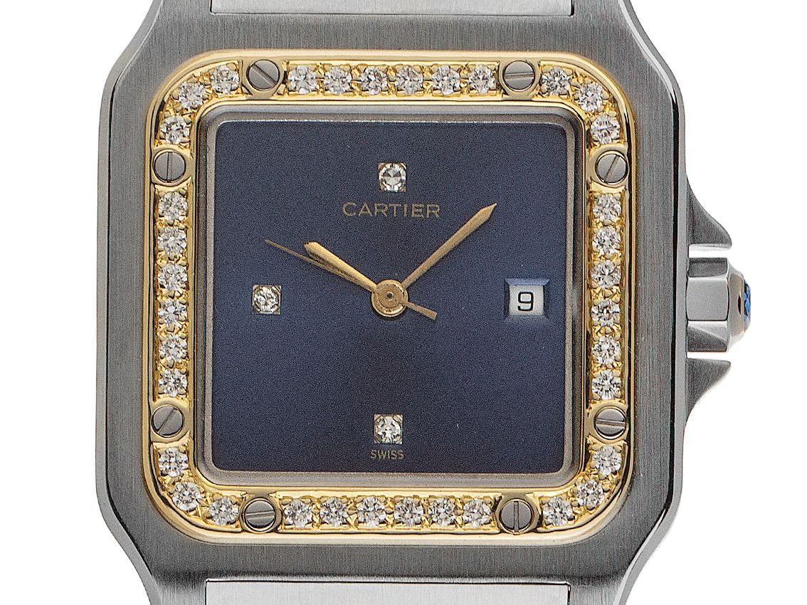 Cartier Santos GM Großes Modell Ref.2961 1987 Full Set sehr gut Vintage