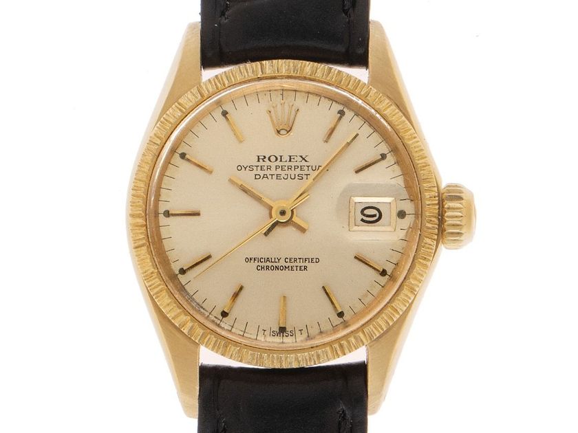 Rolex Datejust Ref.6527 Bj.1967 Box&Beschreibung sehr gut Vintage