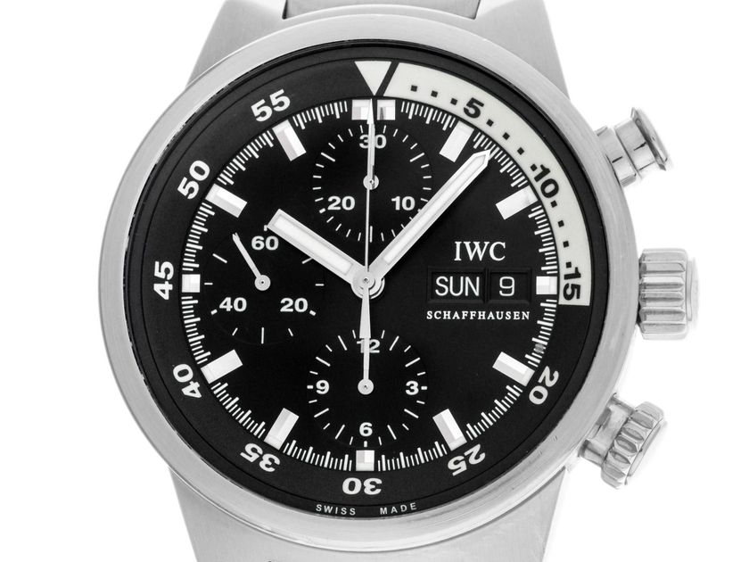 IWC Aquatimer Aquatimer Chronograph Day-Date Ref.IW371928 2007 original Box sehr gut Vintage