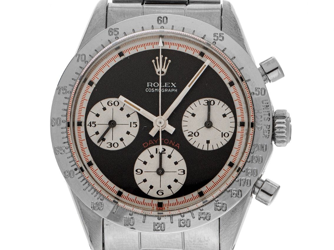 Rolex Daytona Paul Newman Ref.6239 1968 Full Set original Unpoliert Vintage