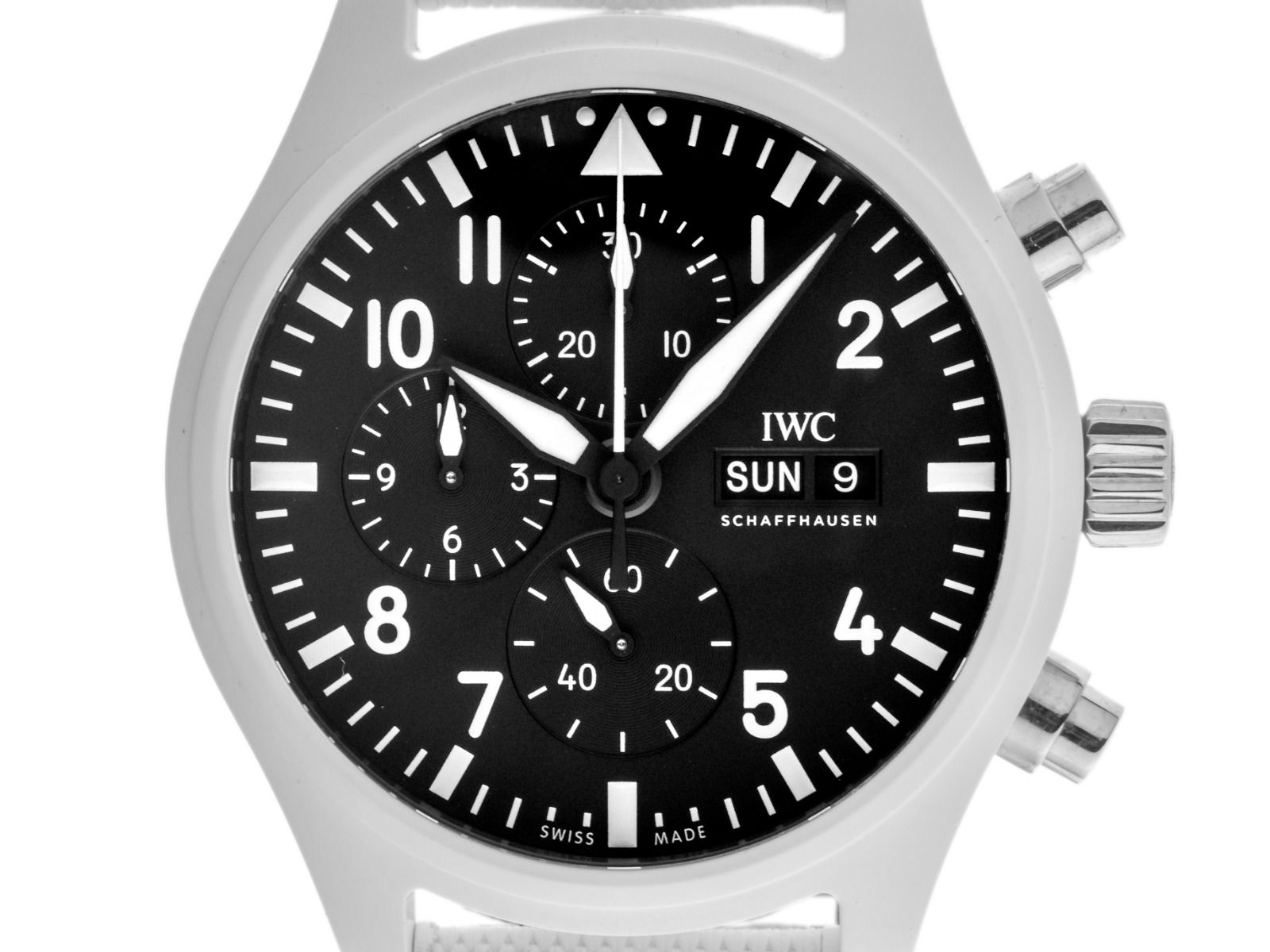 IWC Pilot´s Watch Top Gun Keramik Ref.IW389105 Bj.2026 Full Set Ungetragen