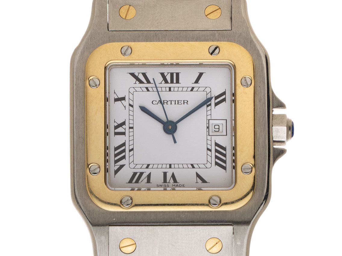 Cartier Santos GM Großes Modell Ref.2961 1979 Full Set sehr gut Vintage