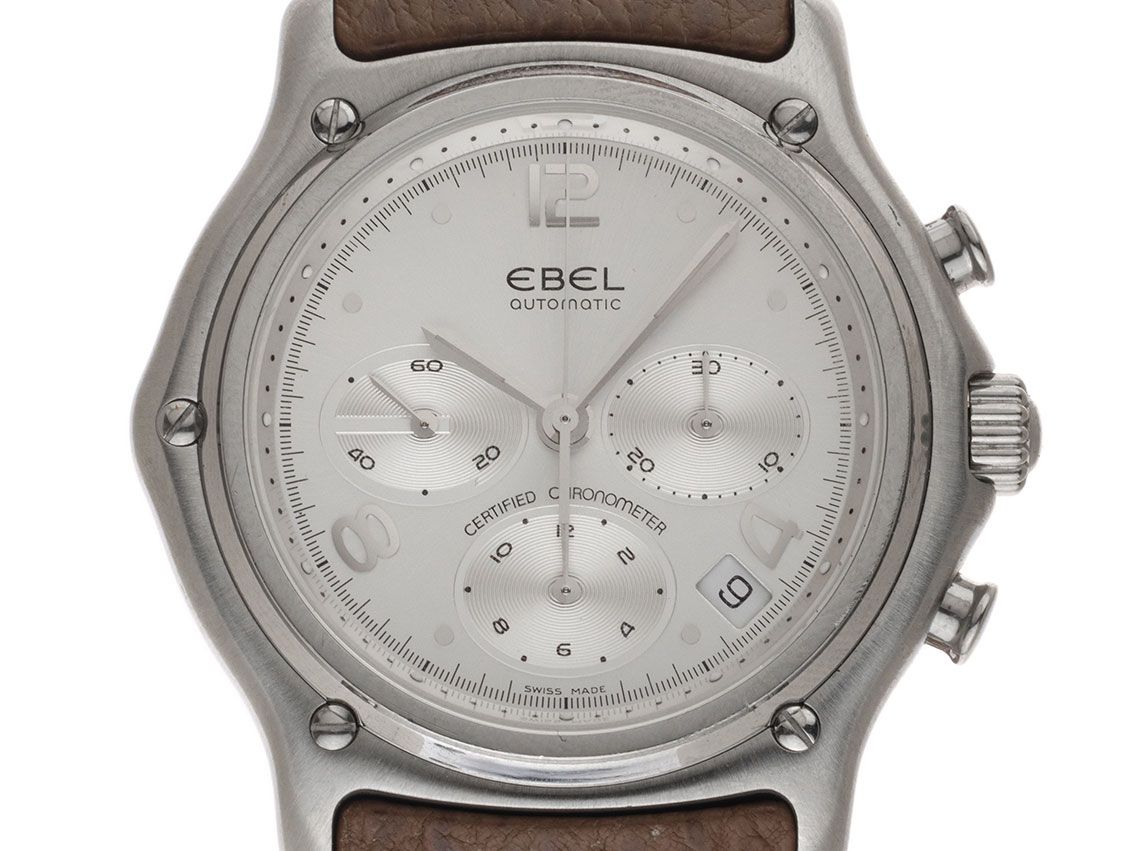 Ebel 1911 Chronograph Ref.9137240 2001 original Box sehr gut Vintage 