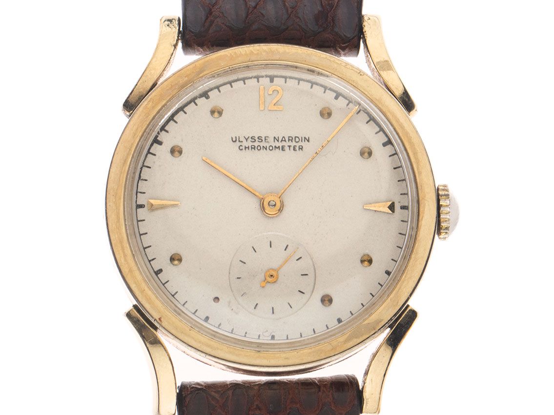 Ulysse Nardin Ultraflach 1950 original Box sehr gut Vintage