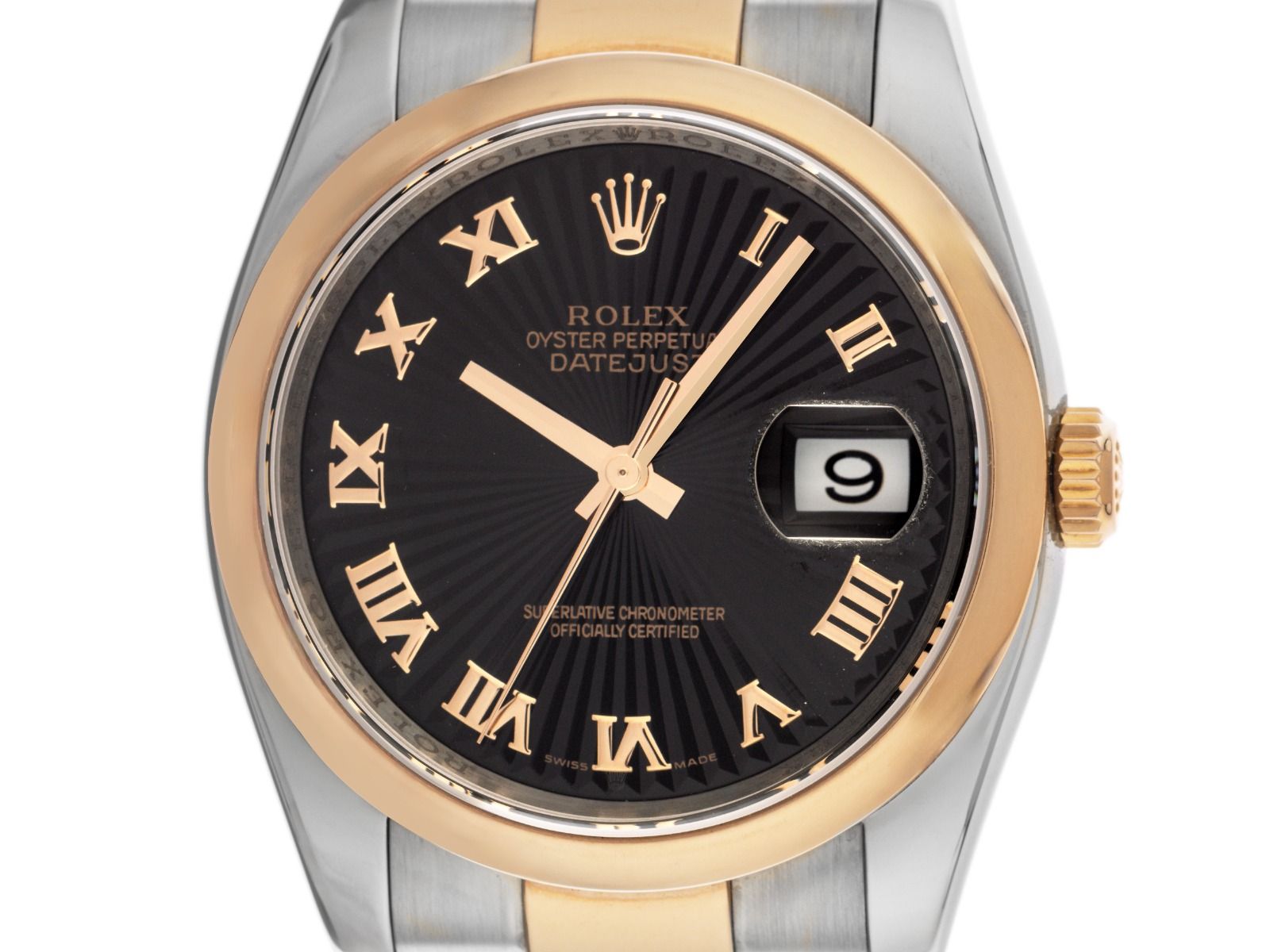 Rolex Datejust Ref.116201 2005 Full Set sehr gut Vintage