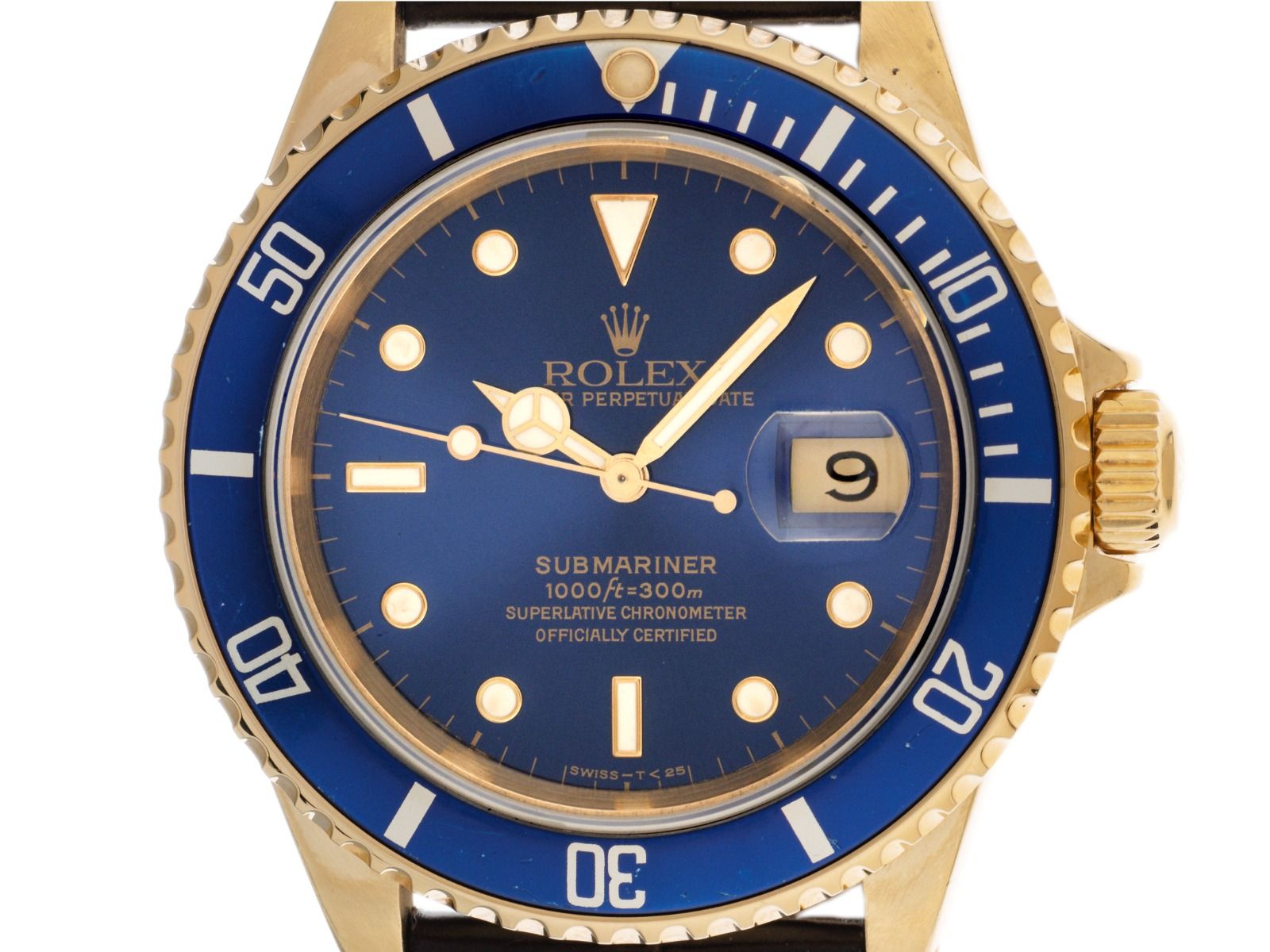 Rolex Submariner Ref.16618 1987 Full Set original unpoliert Vintage