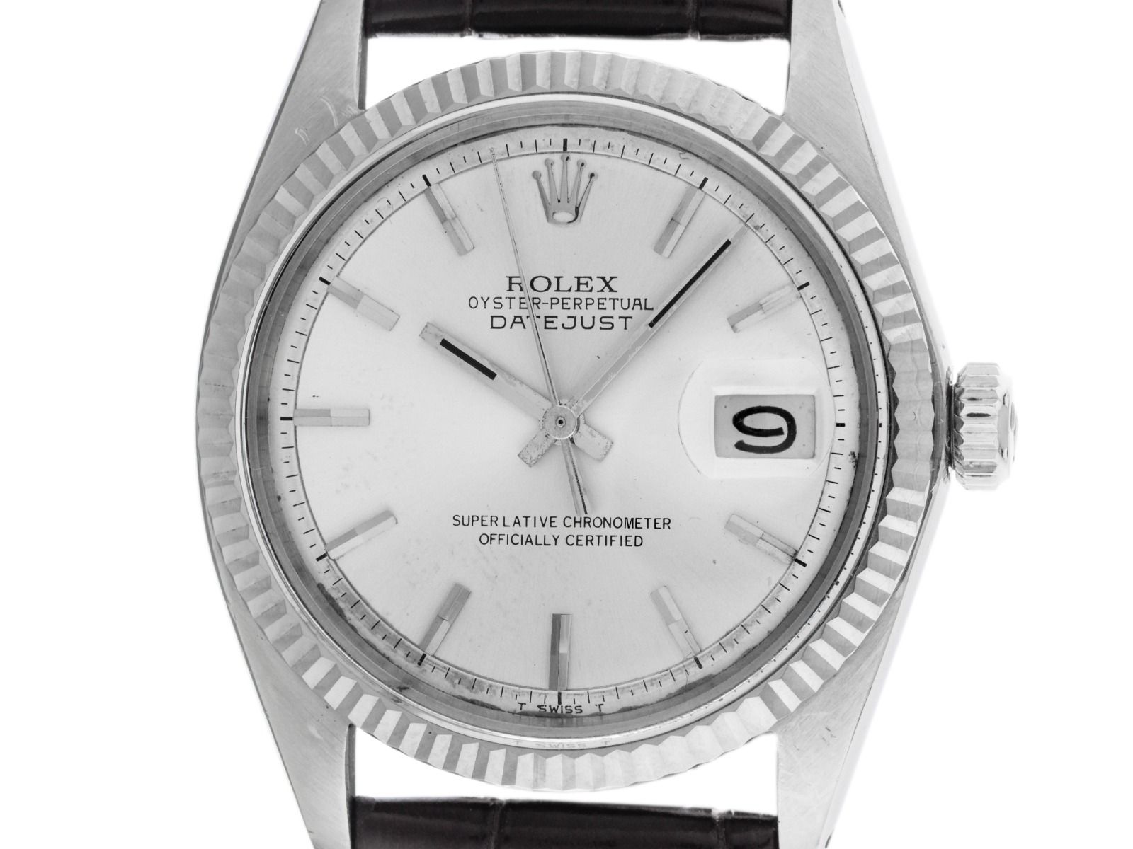 Rolex Datejust Ref.1601 1970 Box&Beschreibung sehr gut Vintage