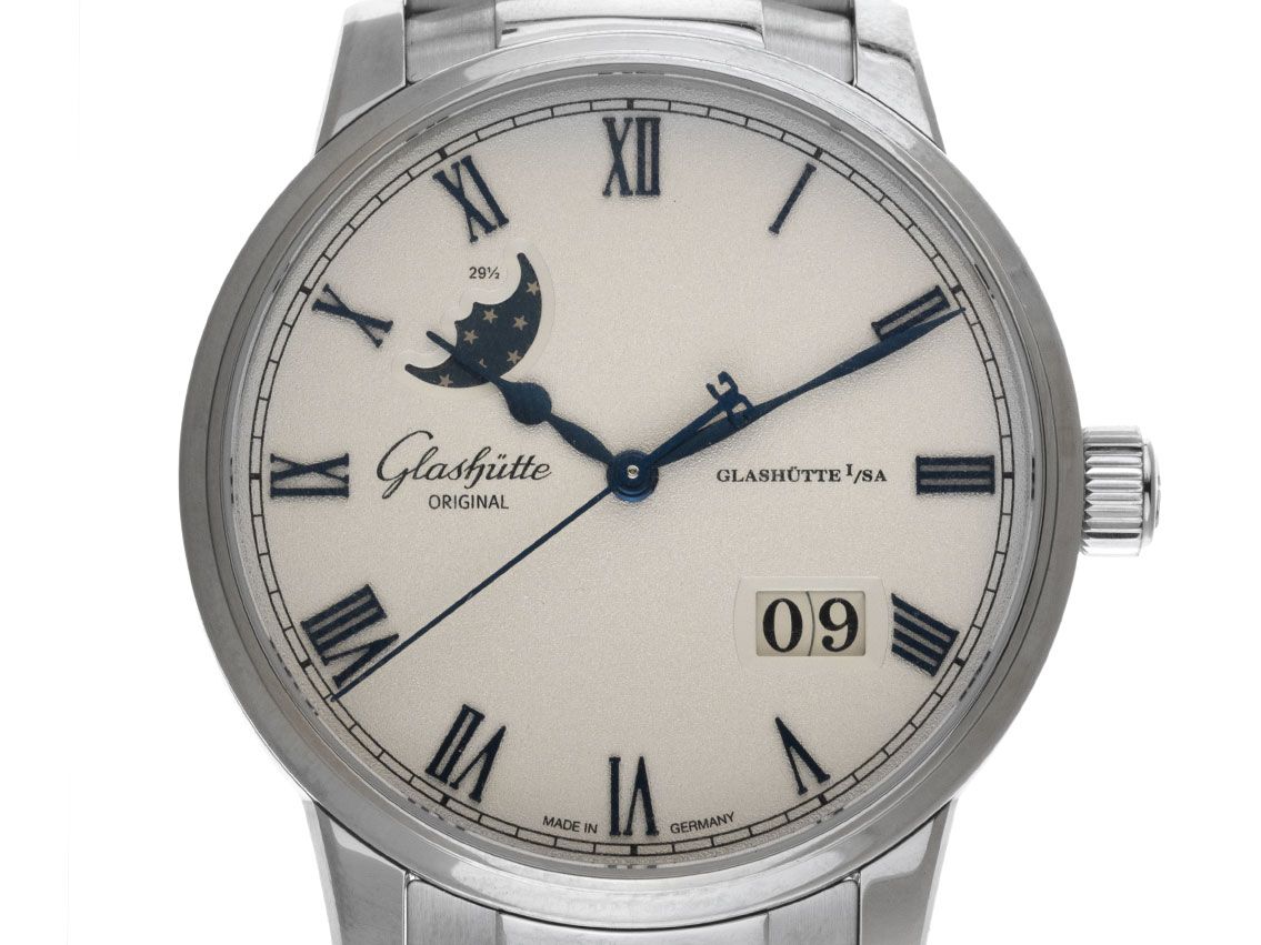 Glashütte Original Senator Excellence Panoramadatum Mondphase Ref.1-36-24-05-02-71 2026 Full Set Ungetragen