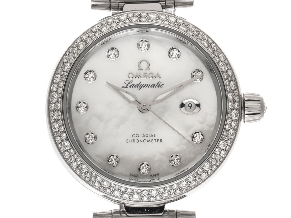 Omega De Ville Ladymatic Ref.425.35.34.20.55.002 2020 Full Set Ungetragen