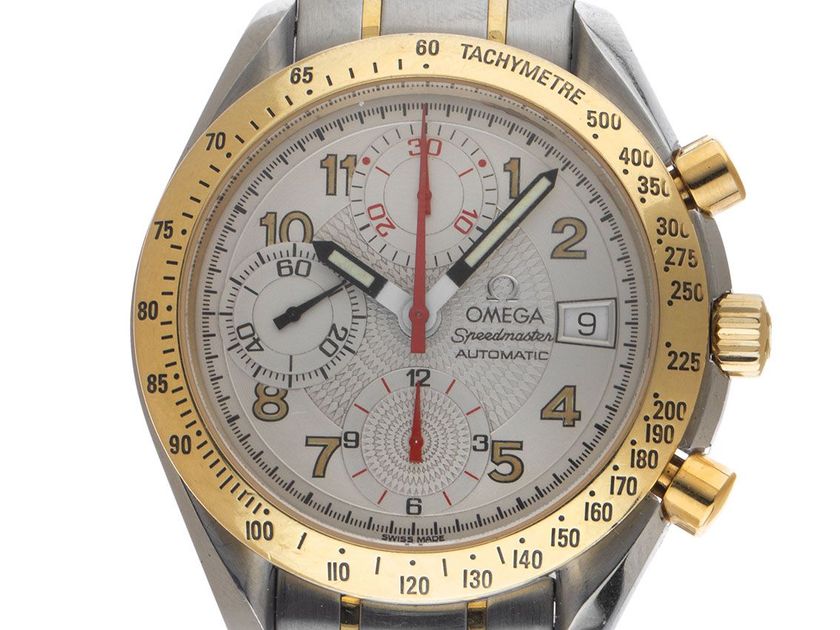 Omega Speedmaster Date Ref.3313.33.00 2000 Box&Beschreibung sehr gut Vintage