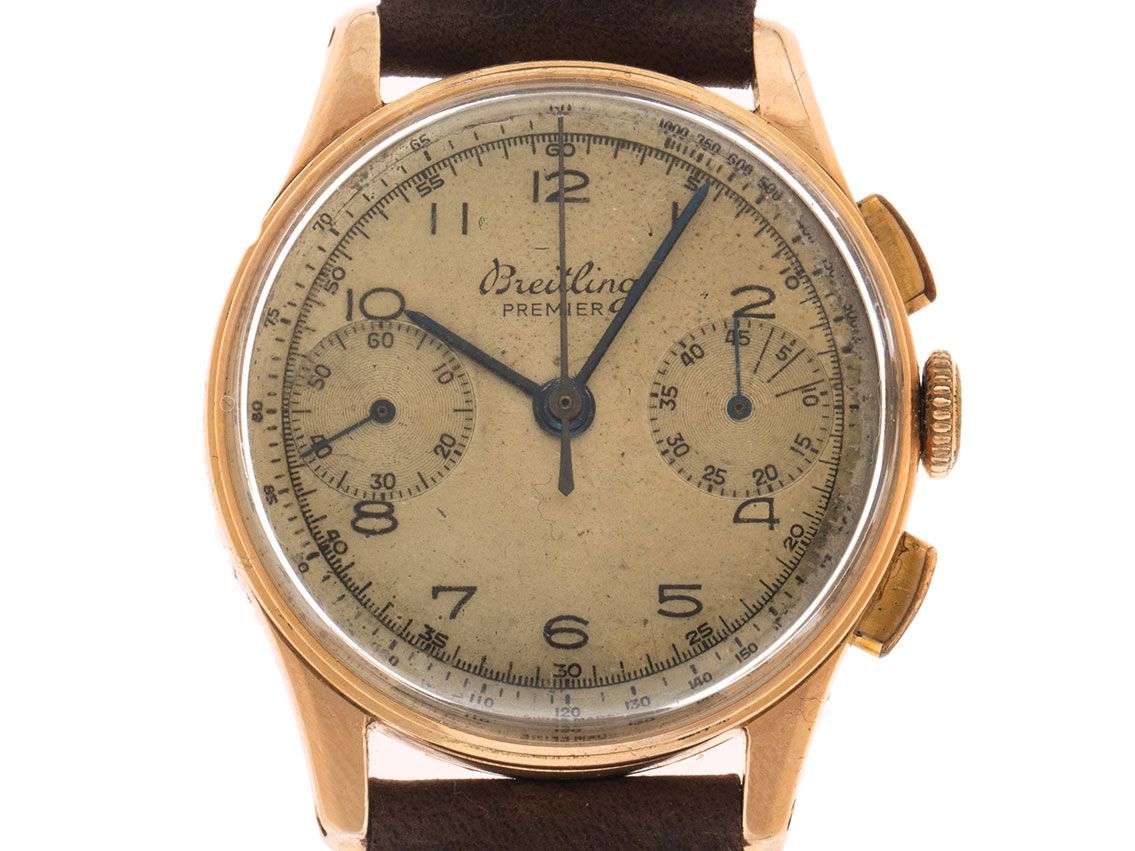 Breitling Premier Ref.760789 1955 original Box sehr gut Vintage