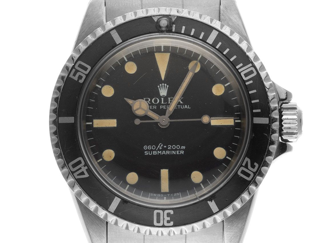 Rolex Submariner No Date Ref.5513 1969 Full Set Original Vintage