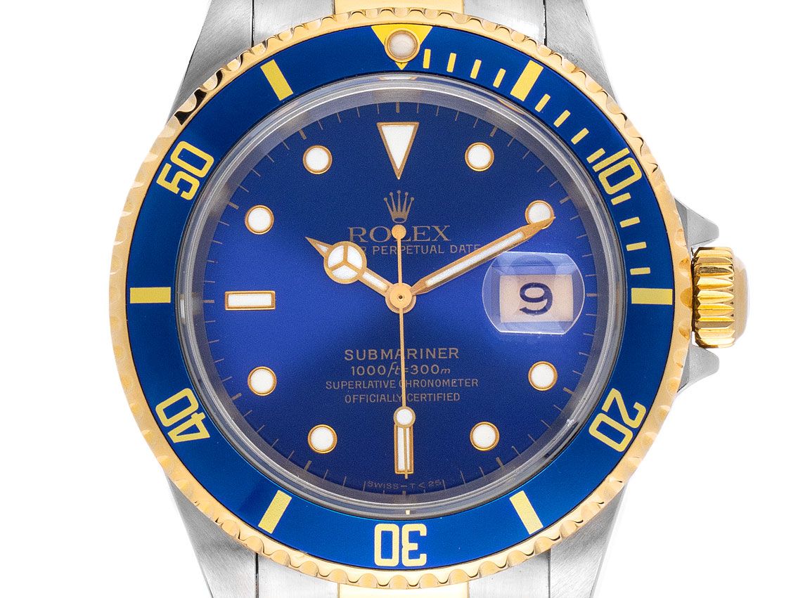 Rolex Submariner Date Ref.16613 Bj.1996 Box&Beschreibung sehr gut Vintage