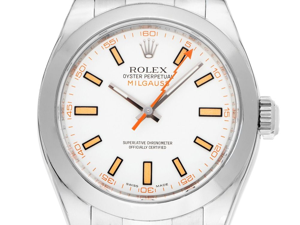 Rolex Oyster Perpetual Milgauss Ref.116400 2007 Full Set sehr gut Vintage