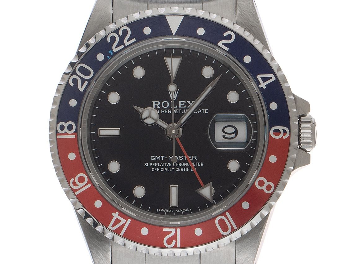 Rolex GMT Master Pepsi Ref.16700 Bj.1991 Box&Beschreibung sehr gut Vintage