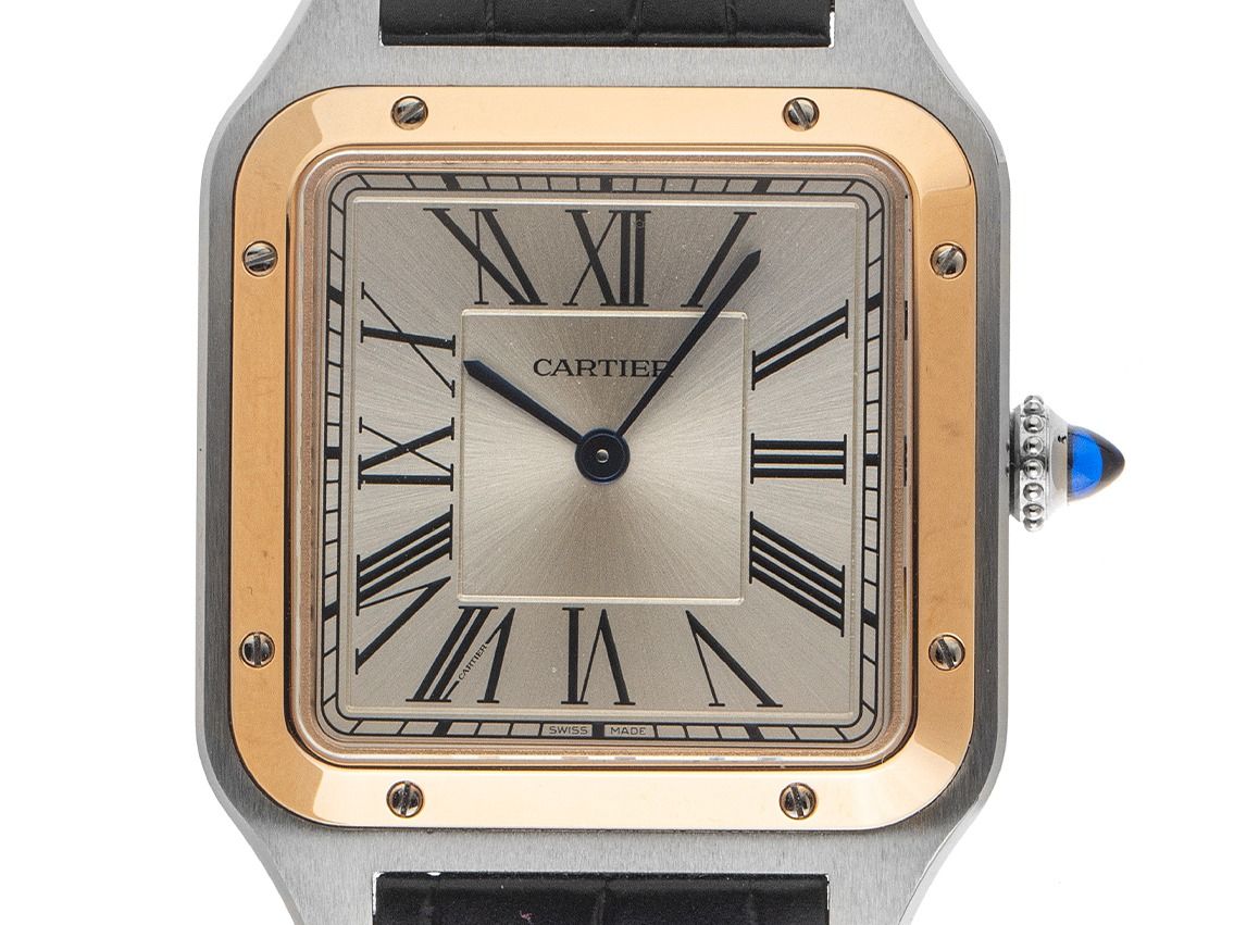 Cartier Santos-Dumont PM kleines Modell Ref.W2SA0038 Bj.2026 Full Set Ungetragen
