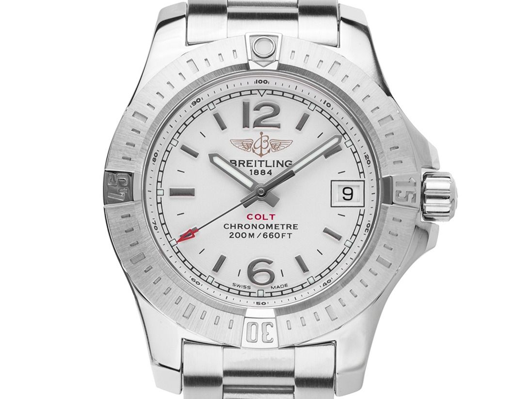 Breitling Colt Lady Ref.A7738811 Bj.2019 Full Set sehr gut Vintage