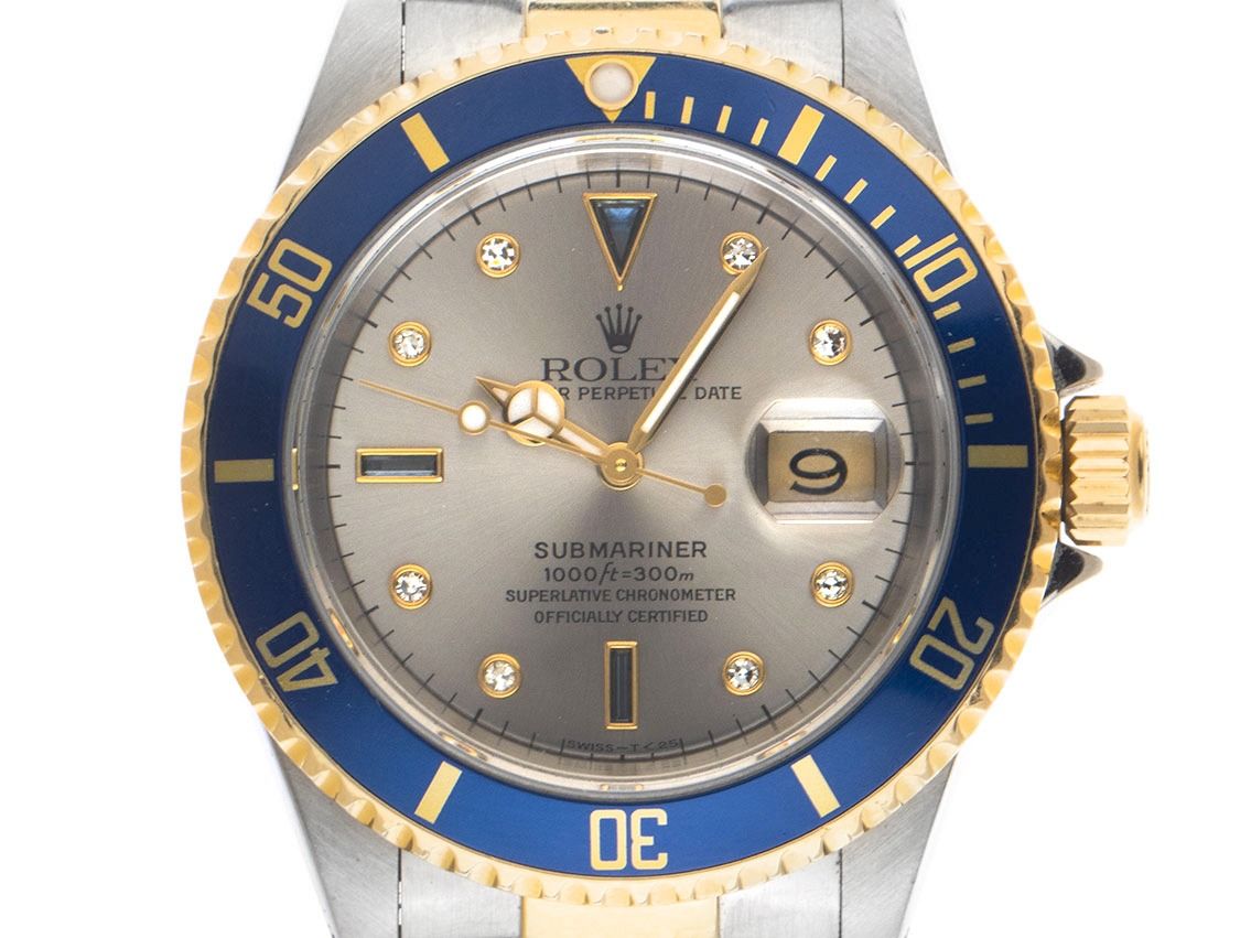 Rolex Submariner Date Sultan Ref.16613 1991 Full Set LC 100 sehr gut Vintage 