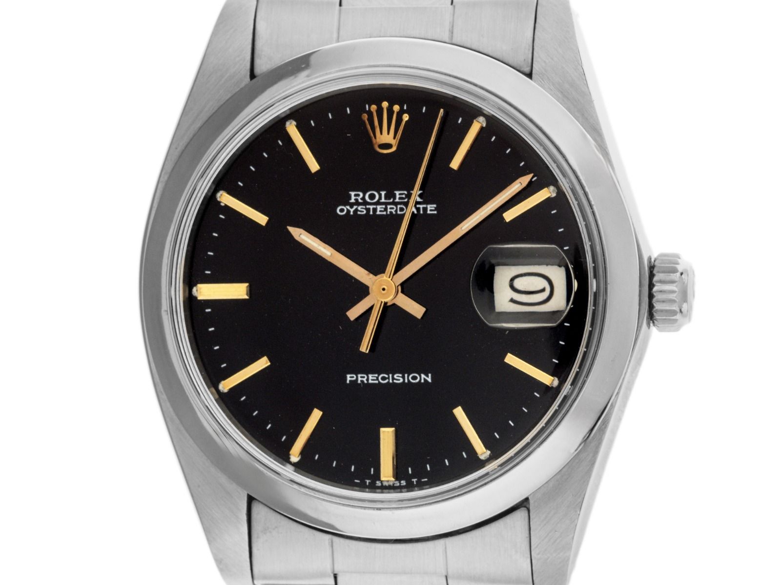 Rolex Oysterdate Precision Ref.6694 Bj.1984 original Box sehr gut Vintage