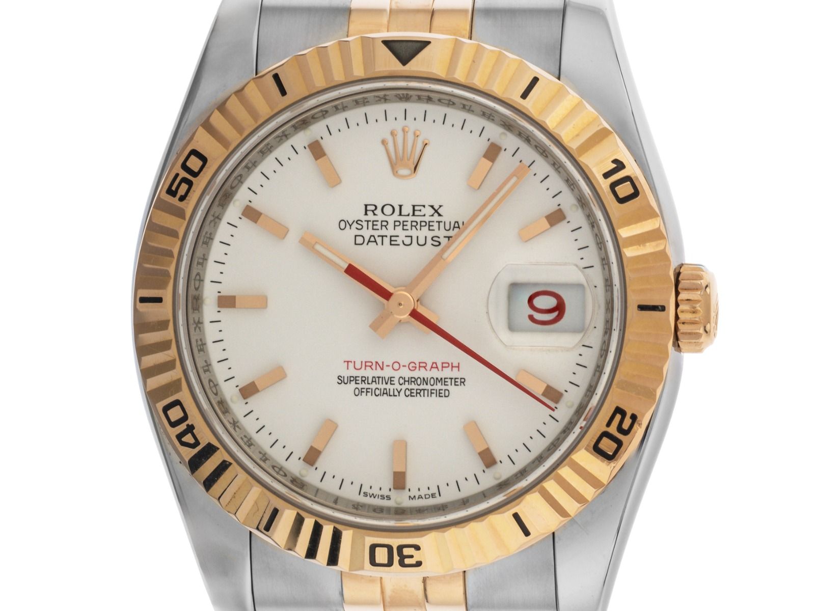 Rolex Datejust Turn-O-Graph Ref.116261 Bj.2003  Box&Beschreibung sehr gut Vintage