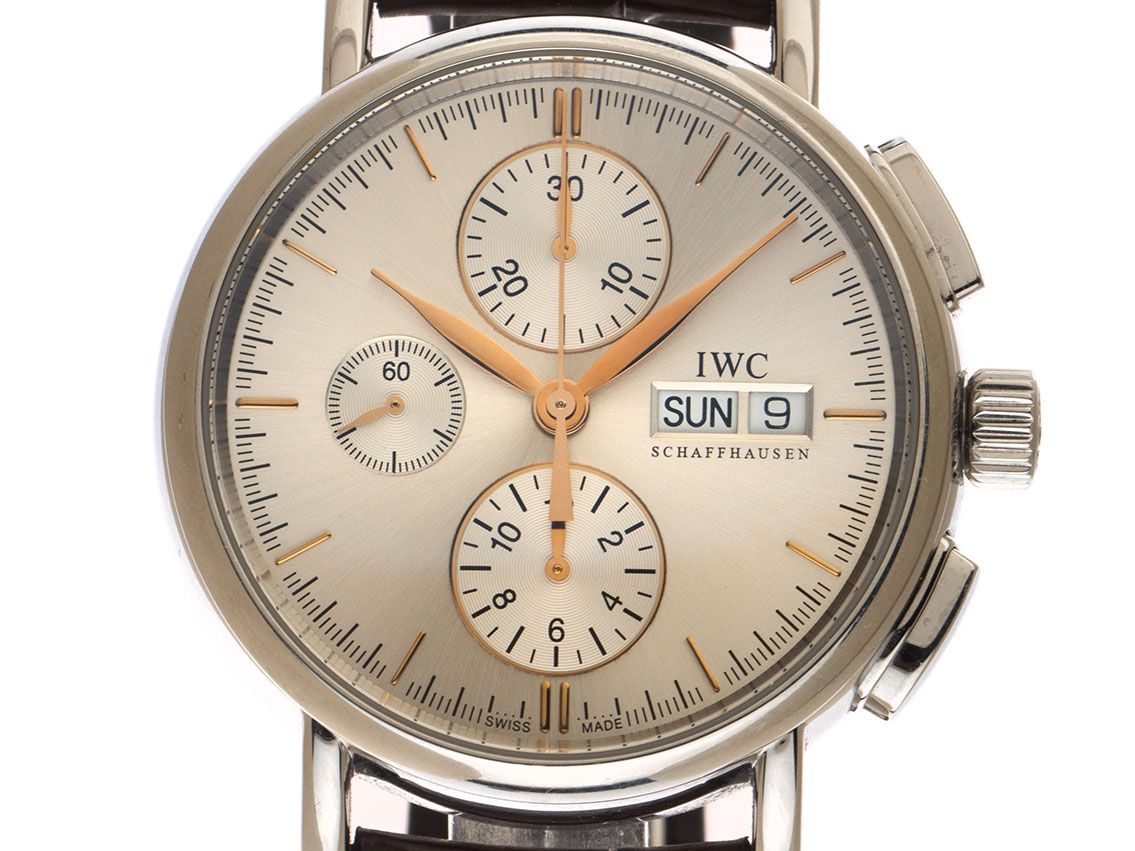 IWC Portofino Day Date Ref.IW378302 2010 Full Set original Vintage unpoliert