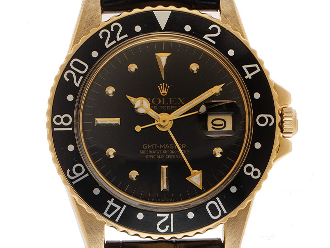 Rolex GMT Master Nipple Dial Ref.1675 1972 Box&Beschreibung sehr gut Vintage