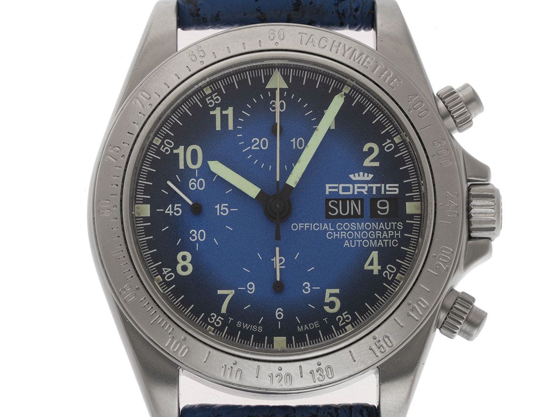 Fortis Classic Cosmonauts Ref.630.22.141 Bj.2010 Full Set original Vintage Unpoliert