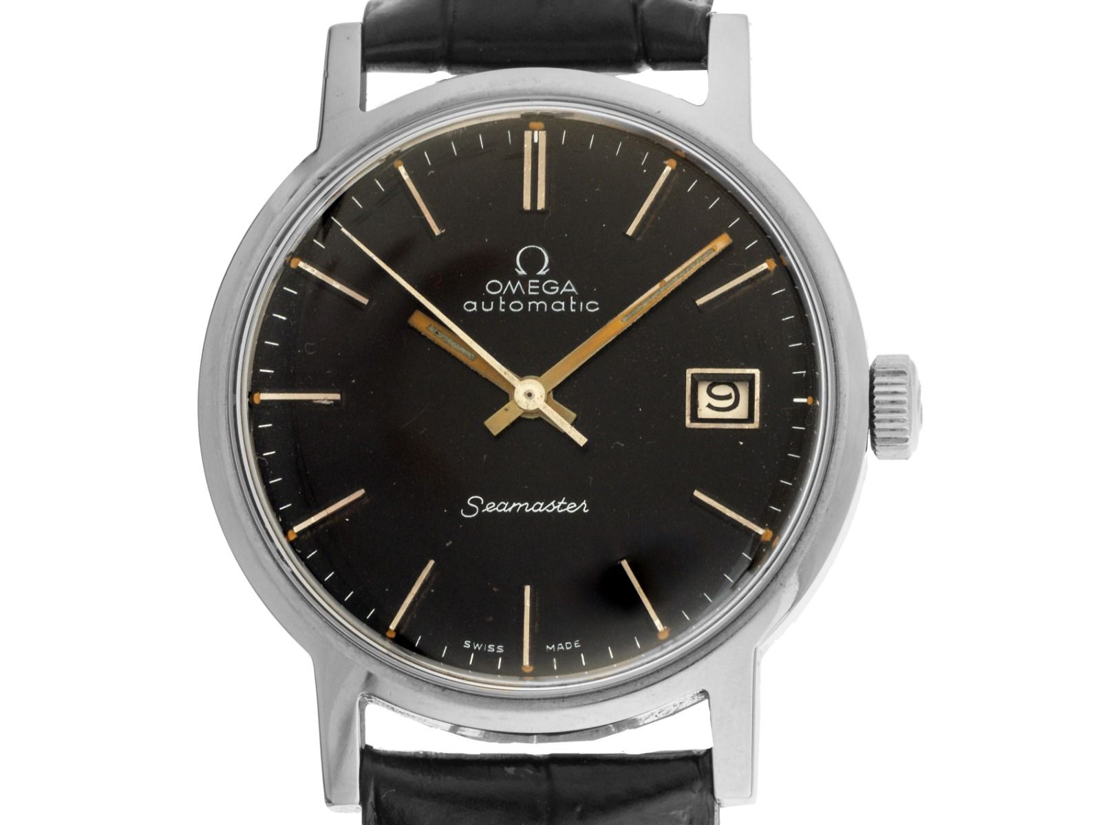 Omega Seamaster Ref.166.0098 Bj.1971 original Box original Vintage Unpoliert