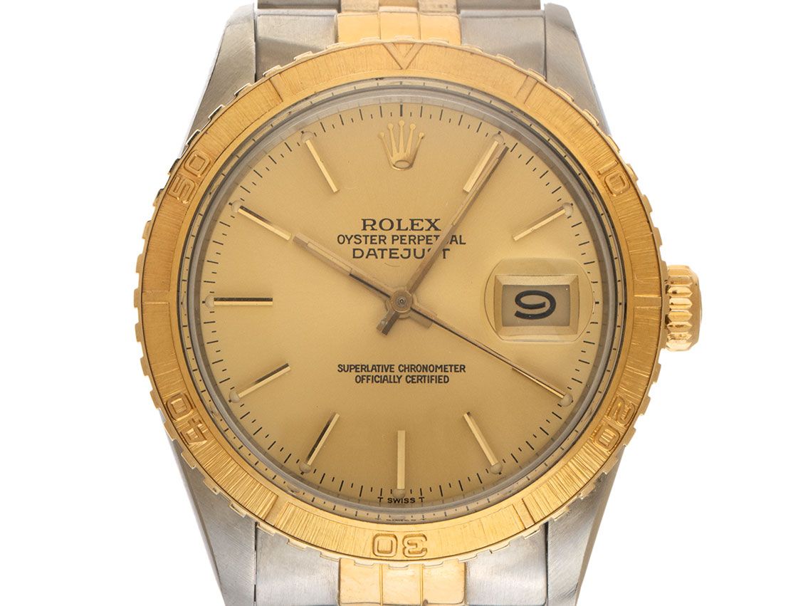 Rolex Datejust Turn-O-Graph Ref.16253 1982 LC 100 Full Set Original Vintage Unpoliert