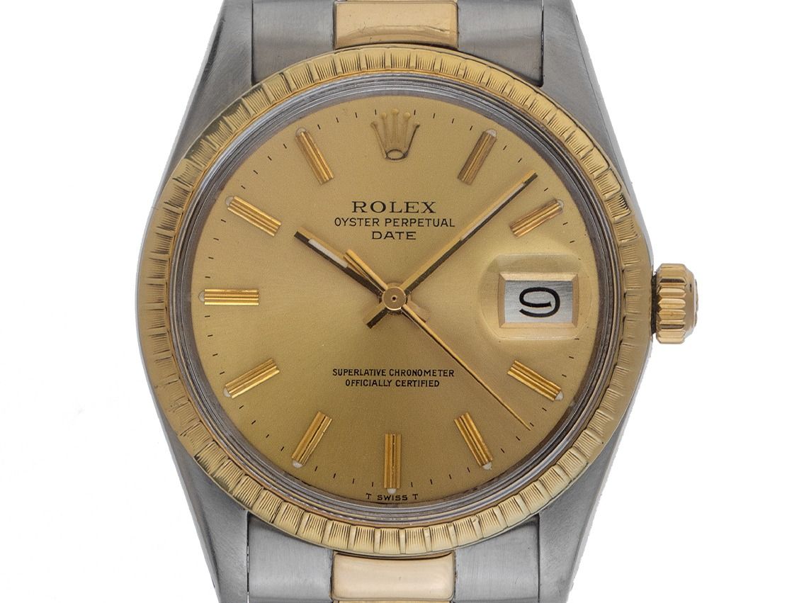 Rolex Oyster Perpetual Date Ref.1500 1982 Box&Beschreibung sehr gut Vintage