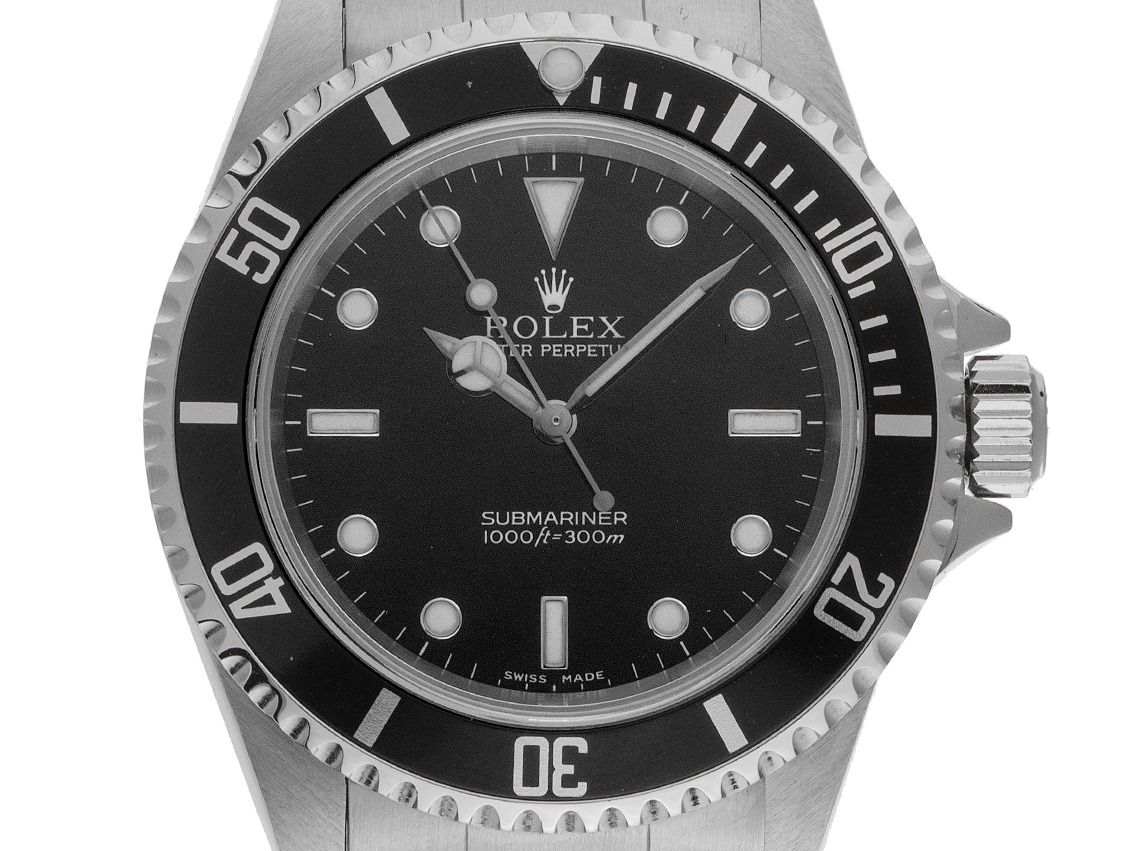 Rolex Submariner no Date Ref.114060 2000 Box&Beschreibung sehr gut Vintage