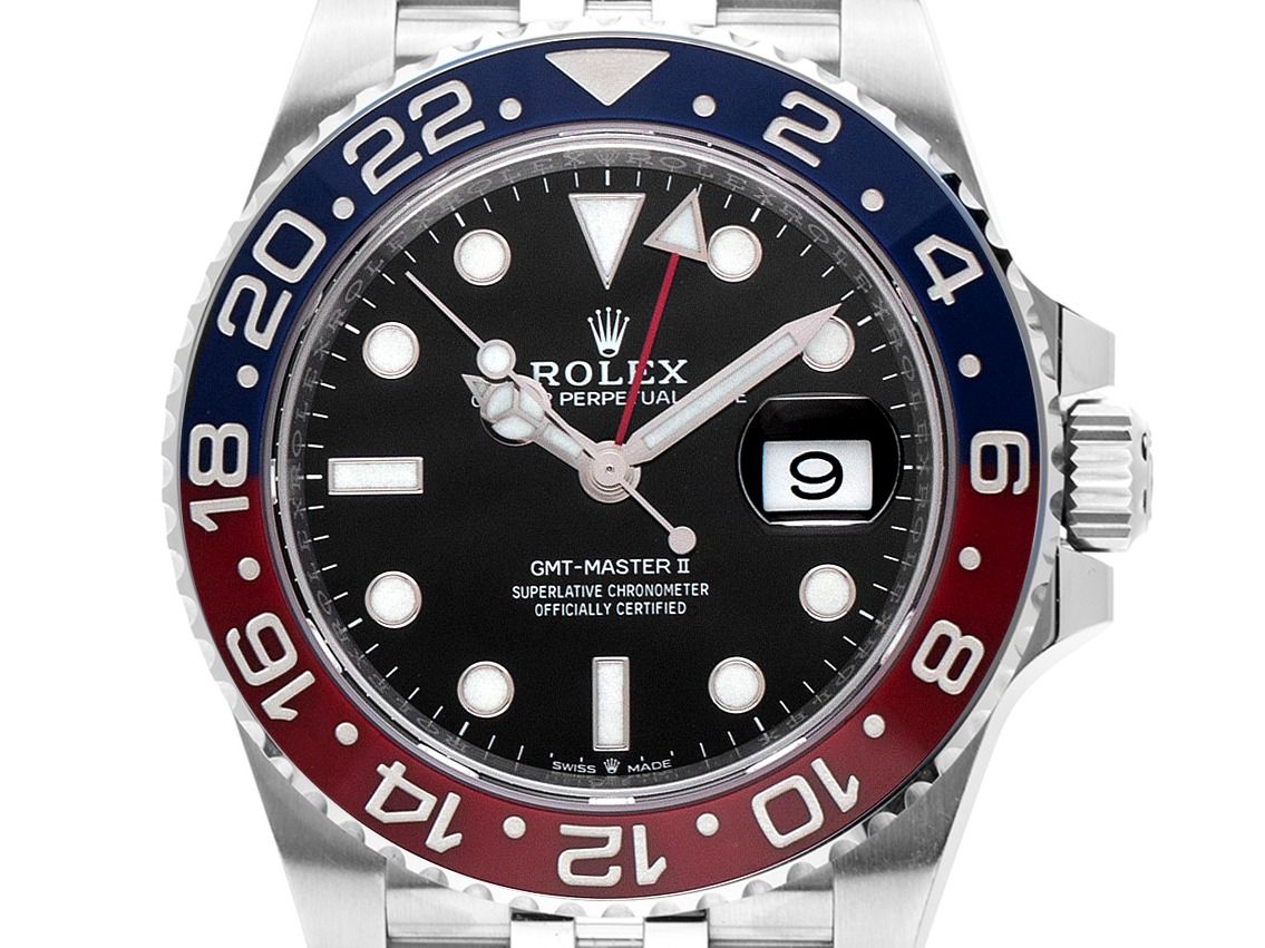 Rolex GMT Master II Pepsi Ref.126710BLRO 2020 Full Set wie Neu Vintage