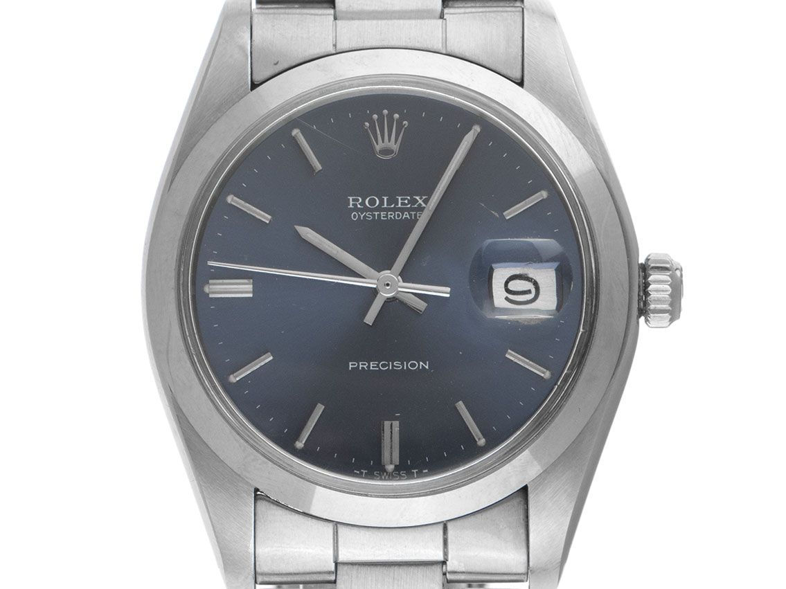 Rolex Oysterdate Precision Ref.6694 1978 LC 100 Full Set Original Vintage Unpoliert