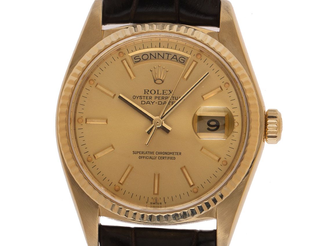 Rolex Day-Date Ref.18038 Bj.1979 Box&Beschreibung sehr gut Vintage 