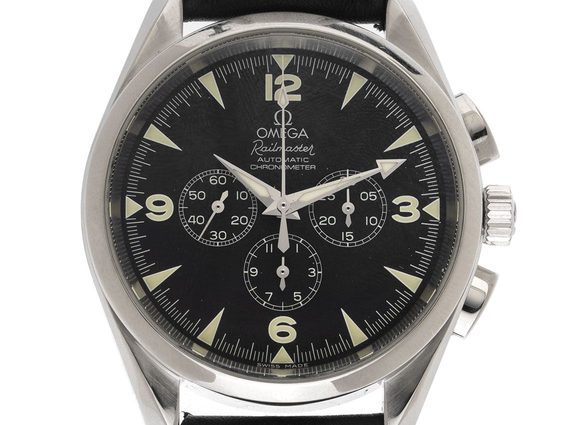 Omega Seamaster Railmaster Ref.2812.52.37 2006 Full Set Original Vintage Unpoliert
