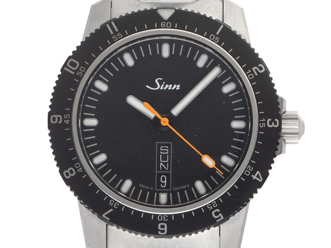 Sinn U50 S Ref.105.010 2023 Full Set Original Vintage Unpoliert