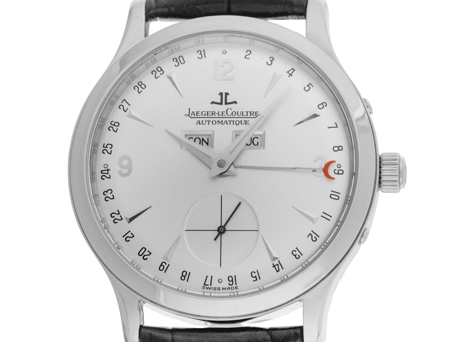 Jaeger-leCoultre Master Control Ref.140.8.87 Bj.2011Box&Beschreibung original Vintage Unpoliert