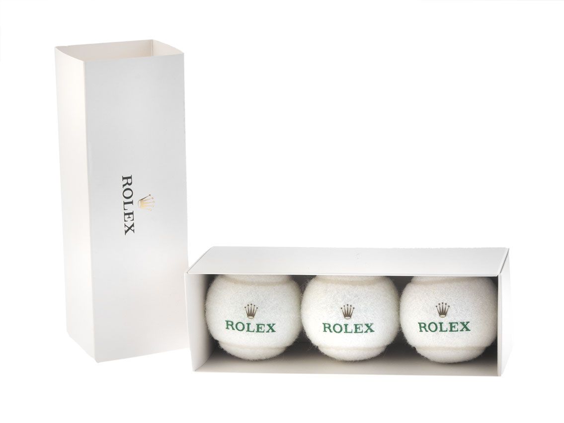 Rolex Tennisbälle 3er Set