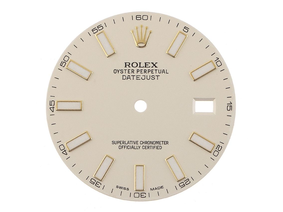 Rolex Zubehör - Zifferblatt Datejust II Ivory 41mm Vintage