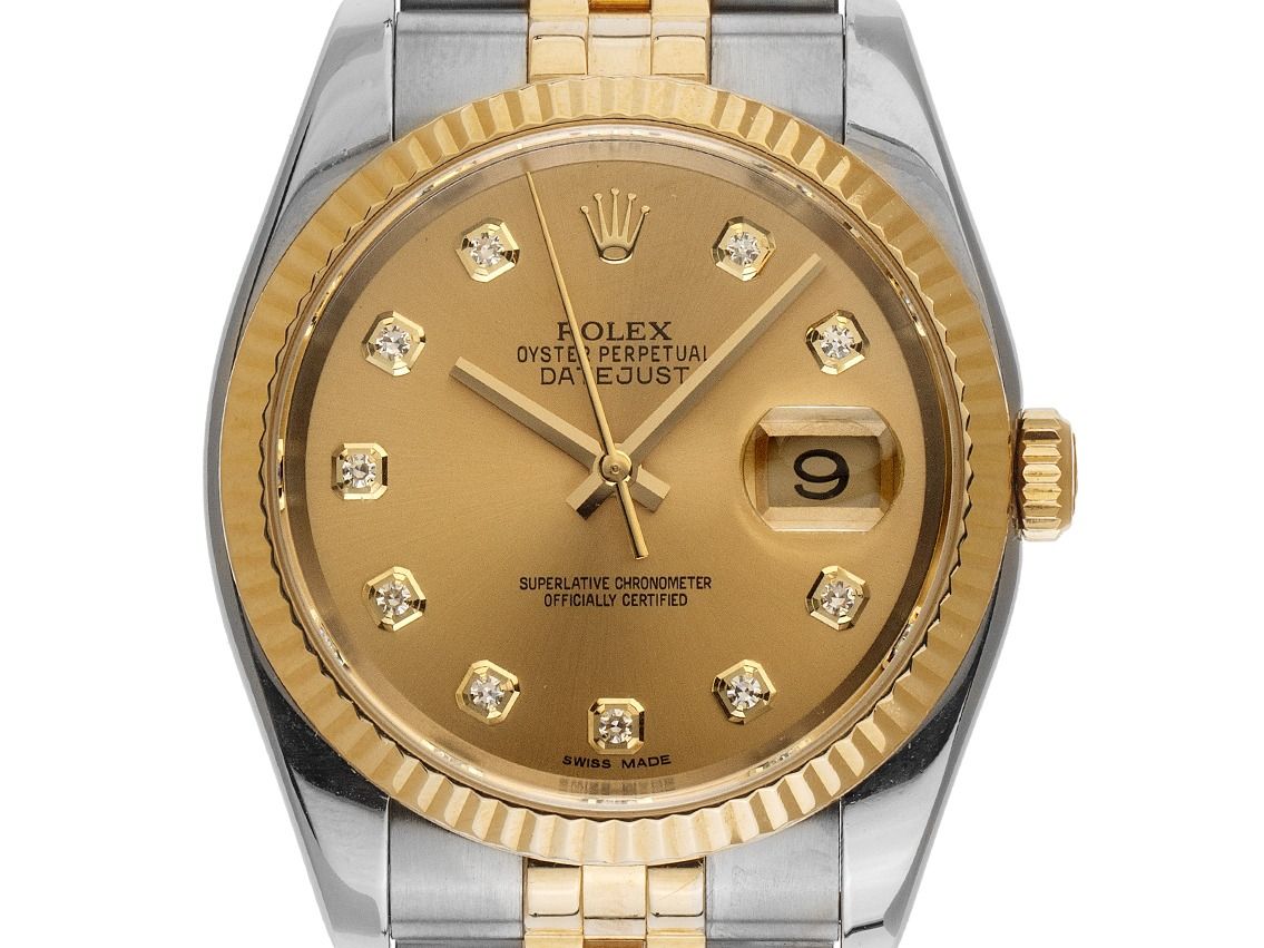 Rolex Datejust Ref.116233 Bj.2010 Full Set sehr gut Vintage