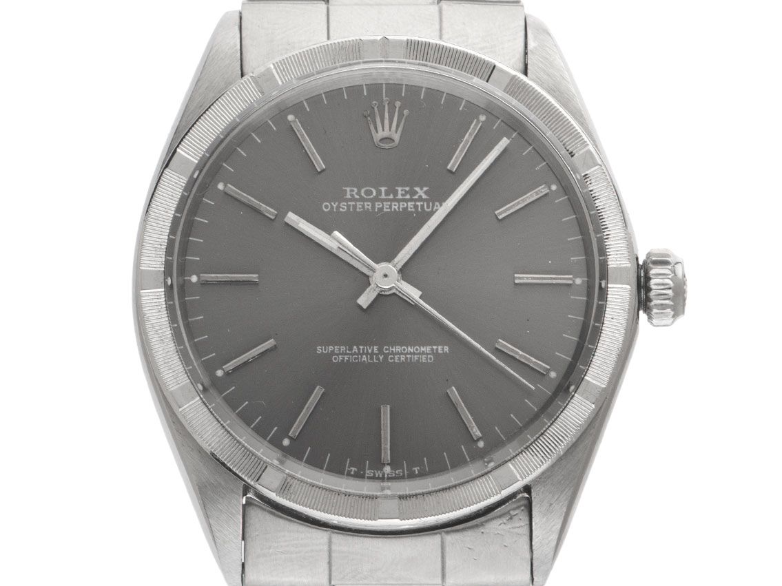 Rolex Oyster Perpetual Ref.1007 1968 original Box Original Vintage Unpoliert
