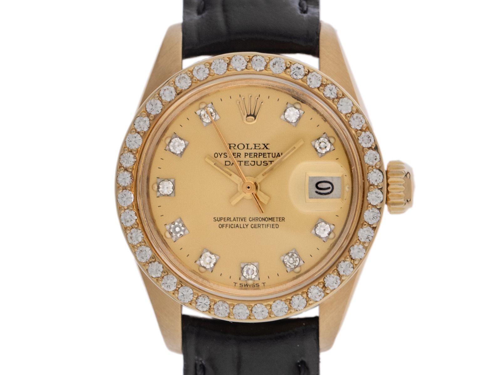 Rolex Datejust Lady Ref.6917 Bj.1978 Box&Beschreibung Original Vintage Unpoliert